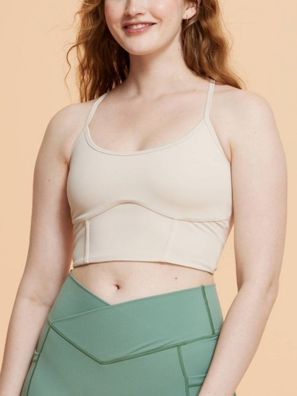 Blogilates Women's Corset Cropped Bralette Top